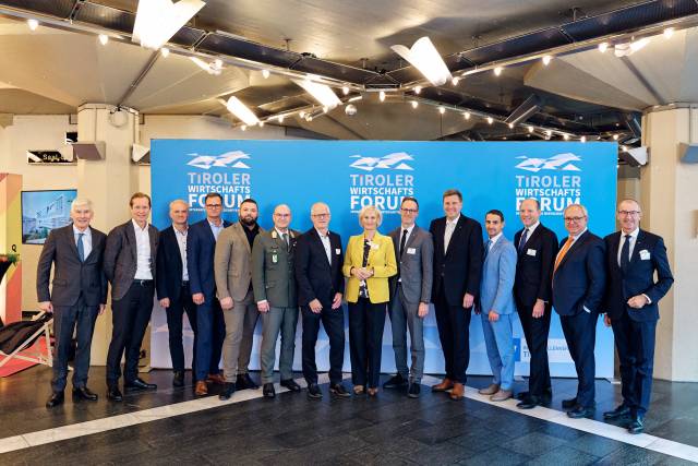 34. Tiroler Wirtschaftsforum im Congress Innsbruck  |  Zeitenwende – Wendezeiten © Klaus Maislinger