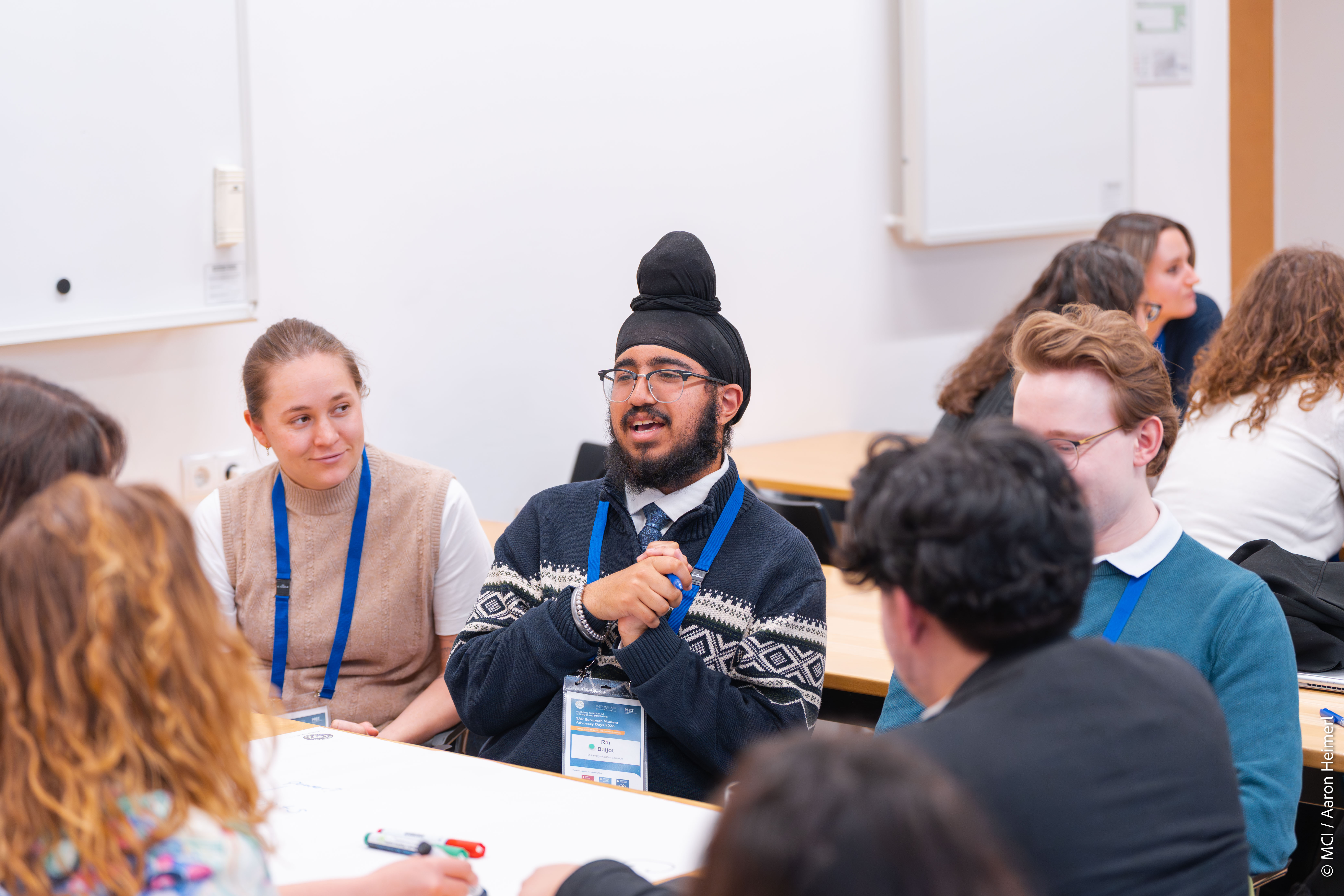 Eindrücke der „SAR European Student Advocacy Days 2026“ am MCI in Innsbruck ©MCI/Aaron Heimerl<br />