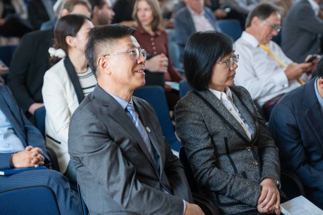 Speakers, partners, and guests from around the world gathered at the China–Europe Innovation Forum at MCI in Innsbruck ©MCI<br />