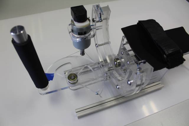 <p><em>Das Gerät wurde digital geplant, bevor der Prototyp gebaut wurde. Foto: MCI-Kim. </em></p>