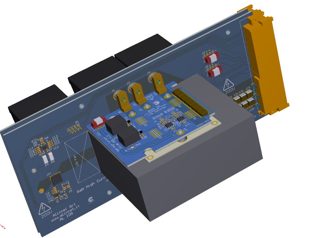 Rendering des zusammengebauten Prototyps. © MCI-Incurvati.