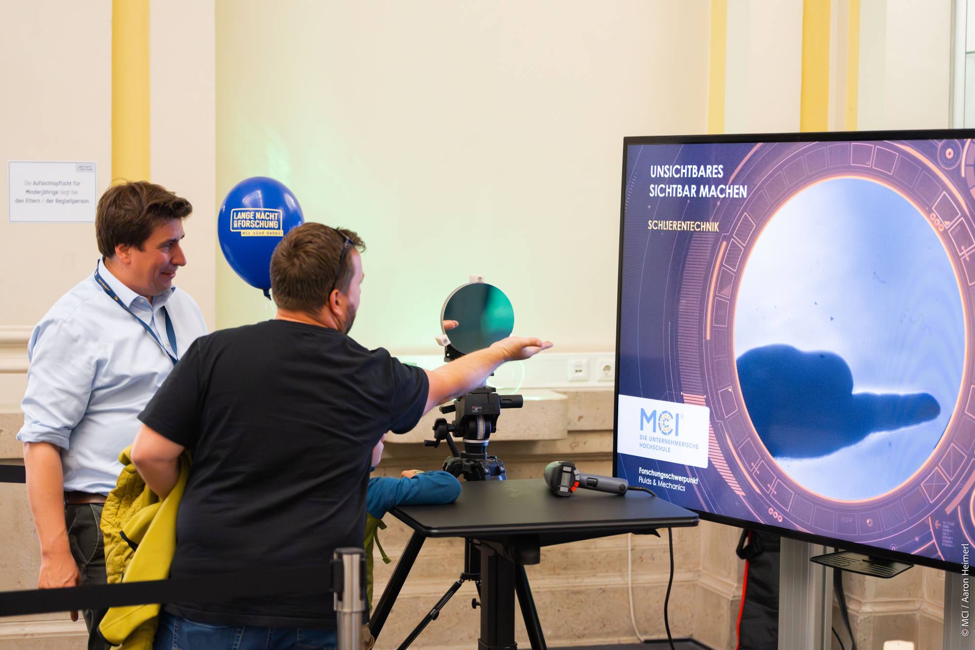 <p>Long Night of Research 2026 at MCI: Discovering science first-hand ©MCI/Heimerl</p>