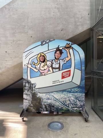 <p><em>Treasure hunt - Innsbruck cable car. Photo: Iva Tomova<br /></em></p>