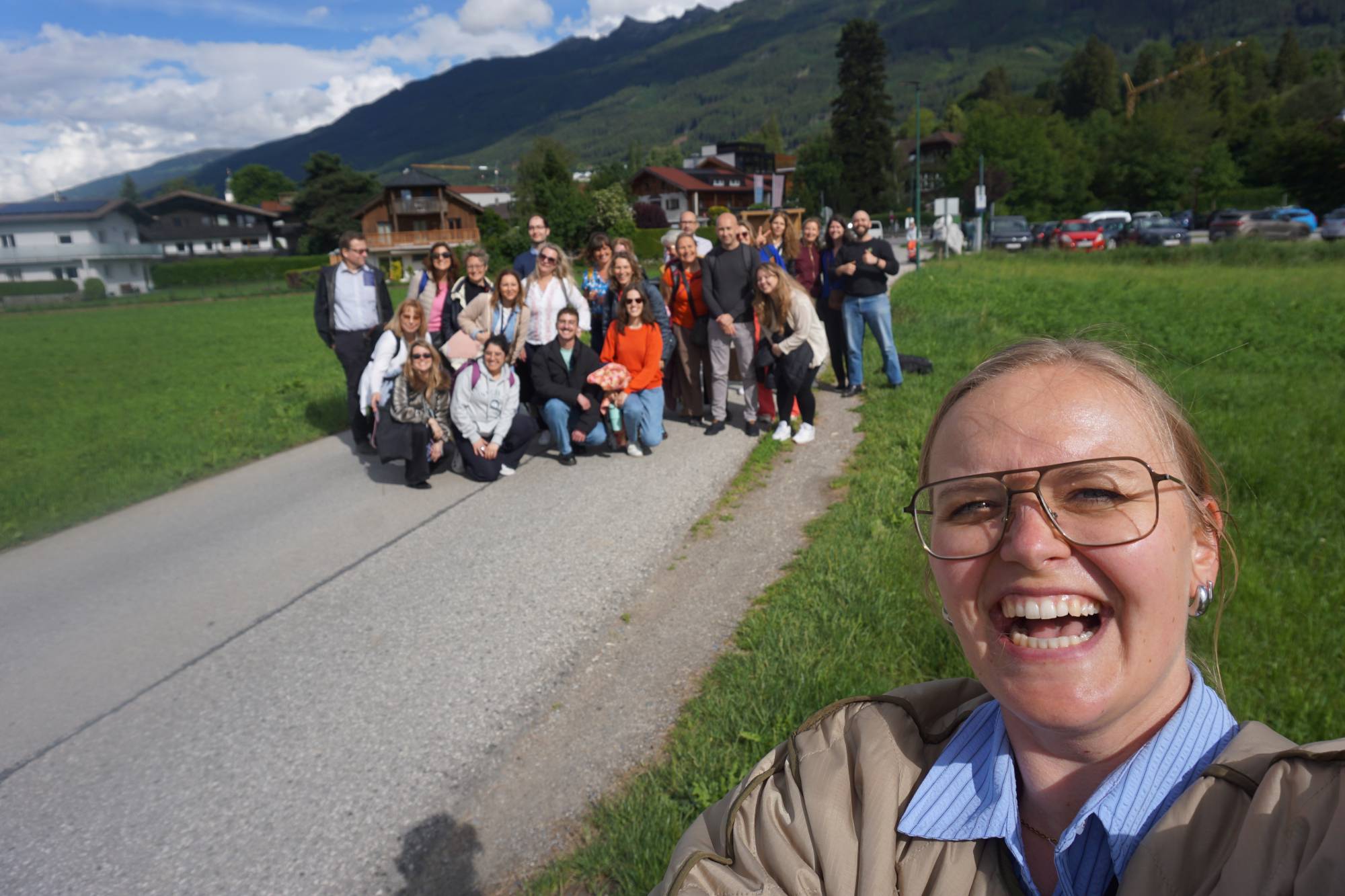 <p>MCI International staff week participants explore Innsbruck. ©MCI/Kim Fladda</p>