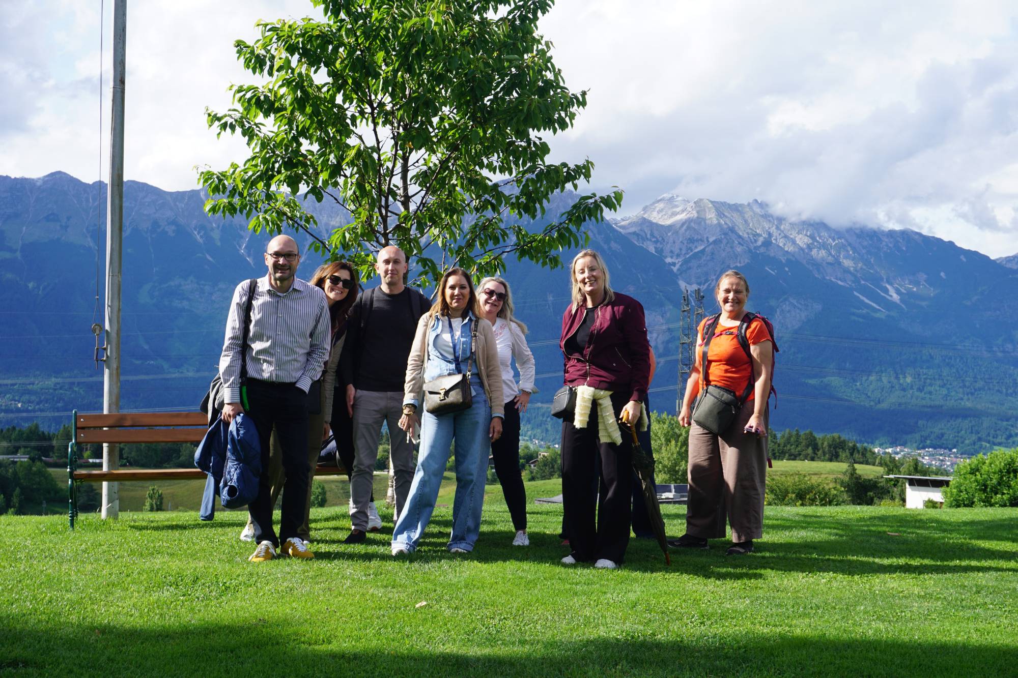 <p>Field Trip during MCI International Staff Week. ©MCI/Kim Fladda</p>