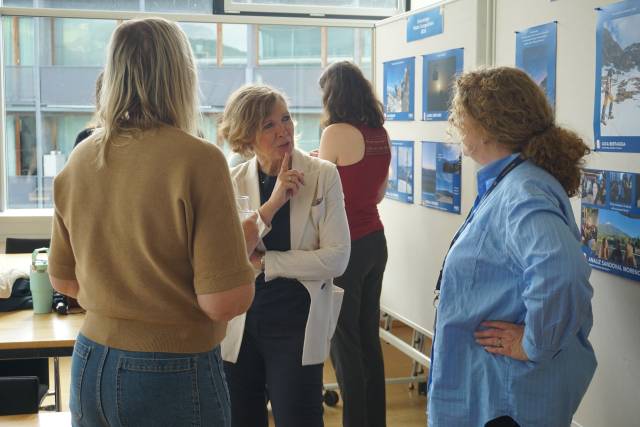 <p>Reger Austausch während der International Staff Week am MCI. ©MCI/Kim Fladda</p>