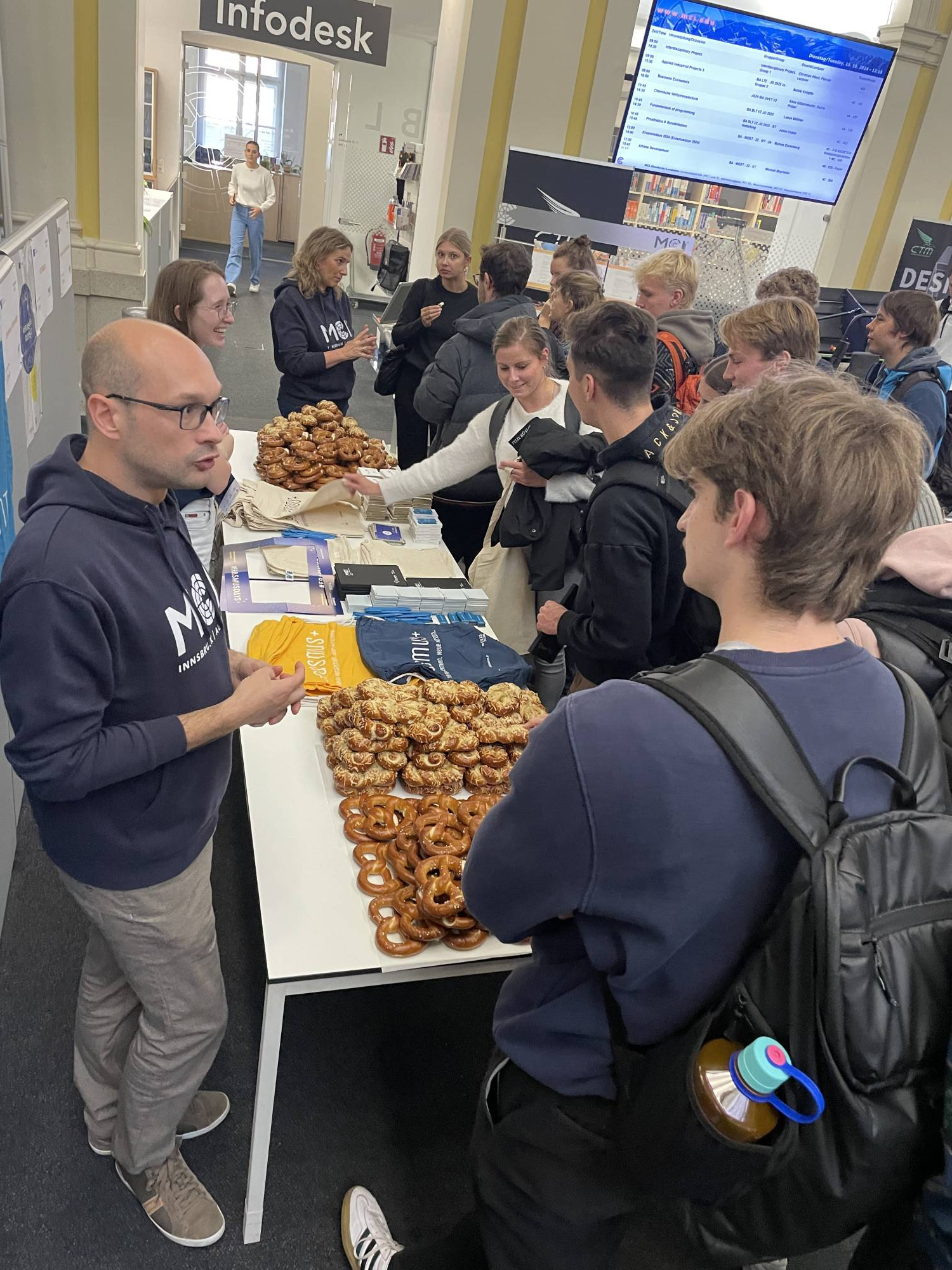 <p>Erasmus Days 2024 at the MCI © MCI/Maier</p>