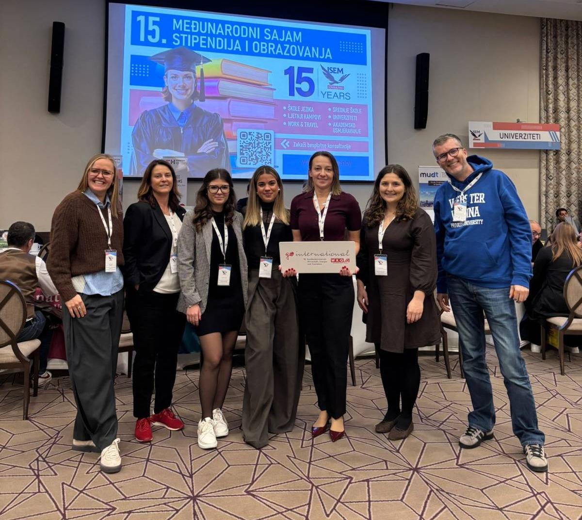 <p>Österreichische Hochschulvertreter:innen zusammen mit Advantage Austria Podgorica © Advantage Austria Podgorica</p>