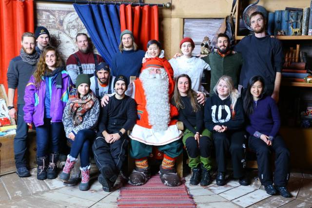 <p><em>The real Santa Claus in Lapland. Foto: Lo Yen </em></p>