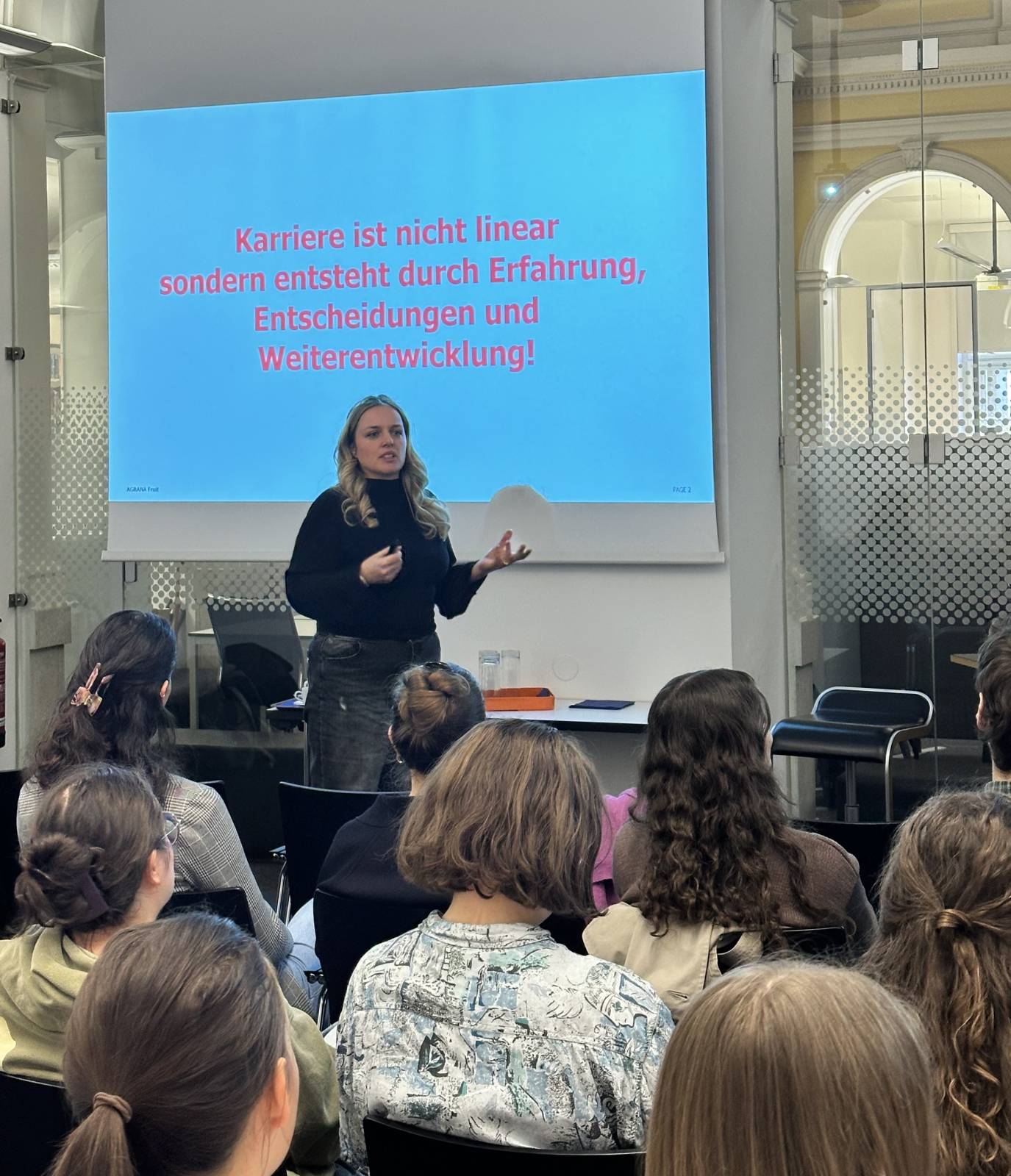 <p>Carina Kurz, AGRANA Fruits Services GmbH ©MCI/Klose</p>