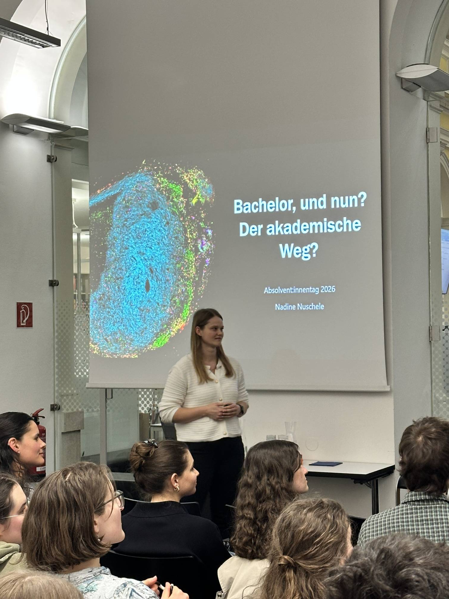 <p>Nadine Nuschele, PhD Student Institute of Molecular Immunology, TU Munich ©MCI/Klose</p>