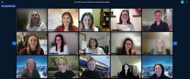 <p>Online Kick-off des Wahlfachs ©MCI/Gythe Eekhoutte</p>