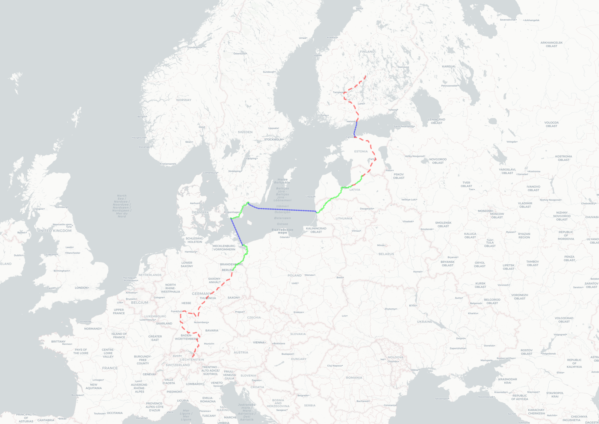 <p>Fahrradtour Route&nbsp;©Brucker</p>
