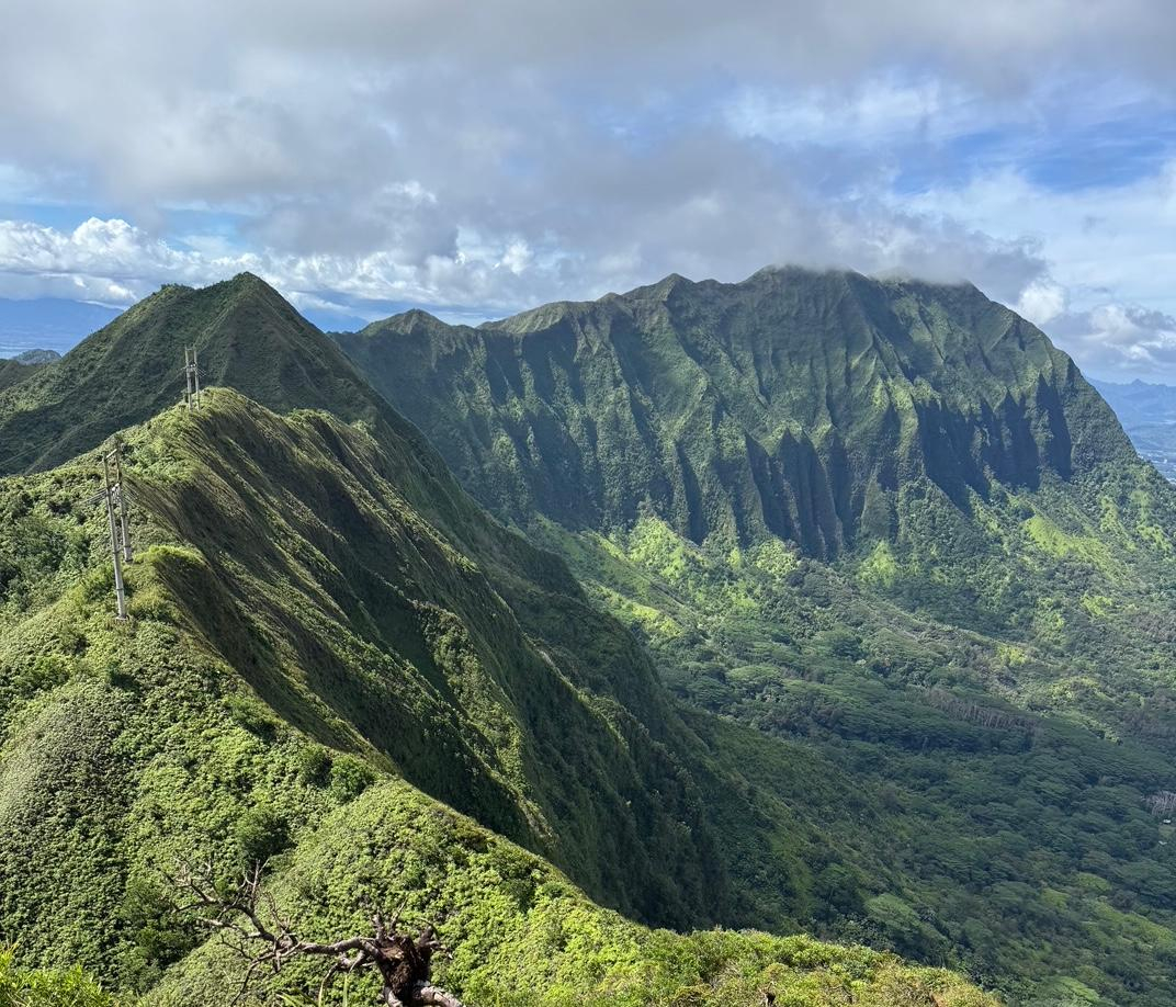 <p>Mountain range in Hawaii © Fynn Buchsteiner</p>