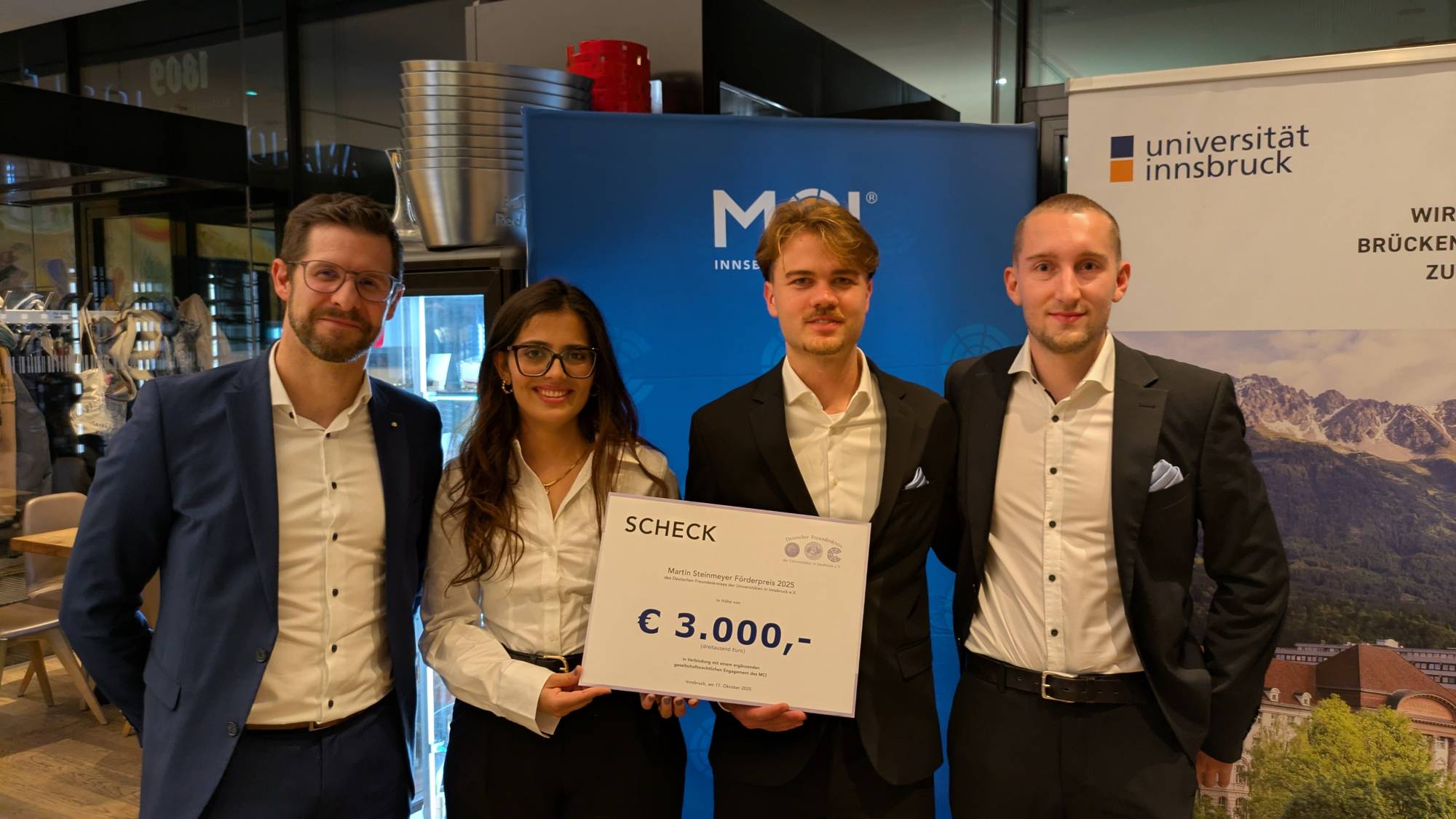 <p>Verleihung des Martin Steinmeyer Förderpreises 2025 © Daniel Sieber</p>