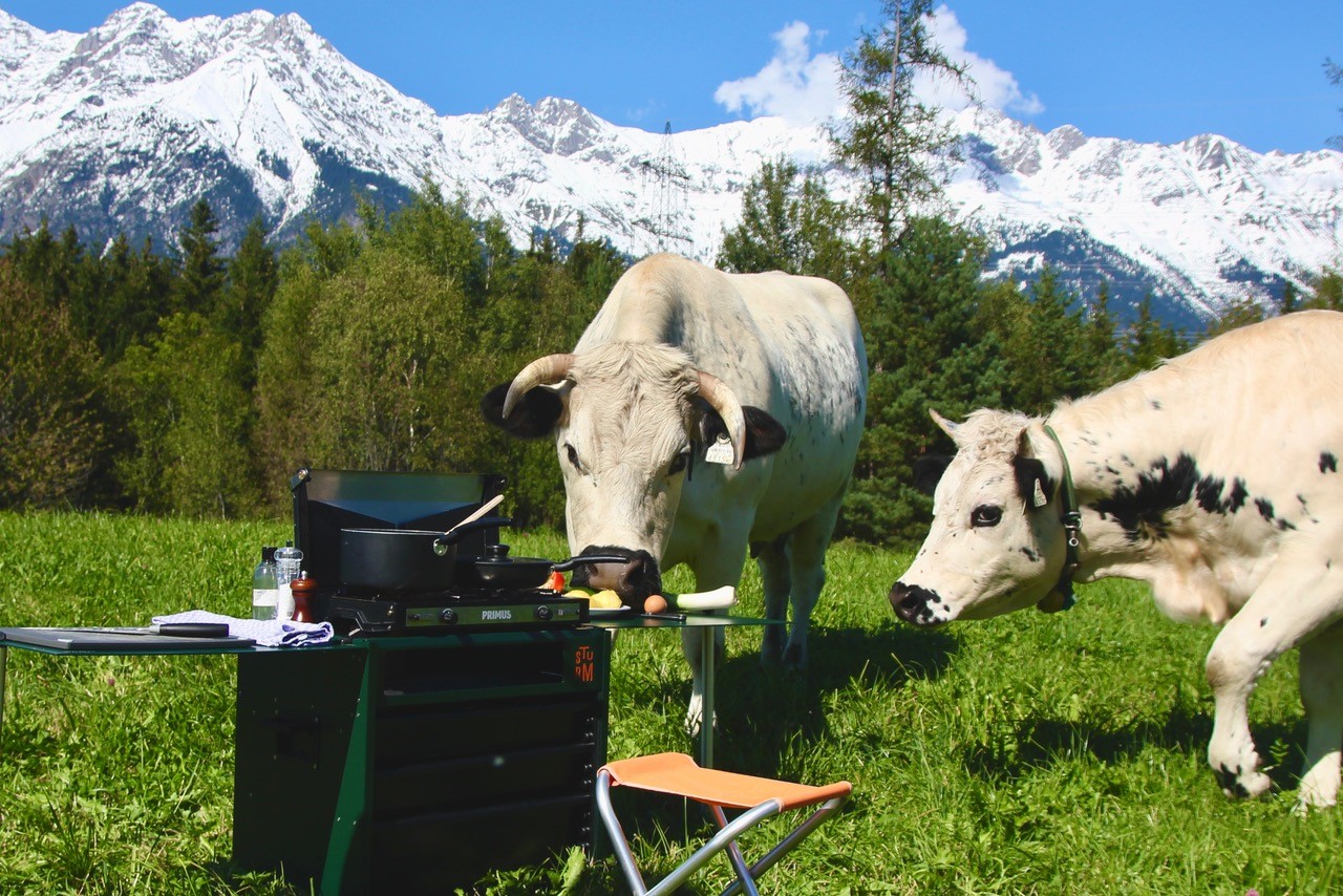 <p>Sturm Mobile Kitchen in action © Lucas Sturm</p>