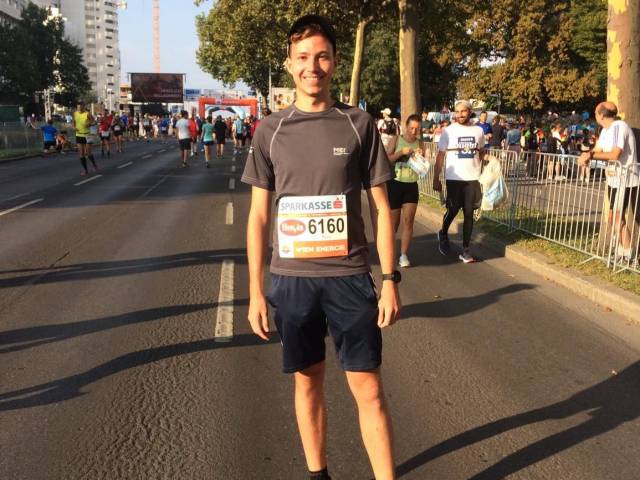 Management & Law Graduate Runs Vienna City Marathon