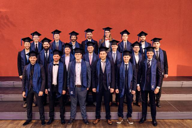 <p>Mechatronik Master Absolventen 2024 ©Klaus Maislinger</p>