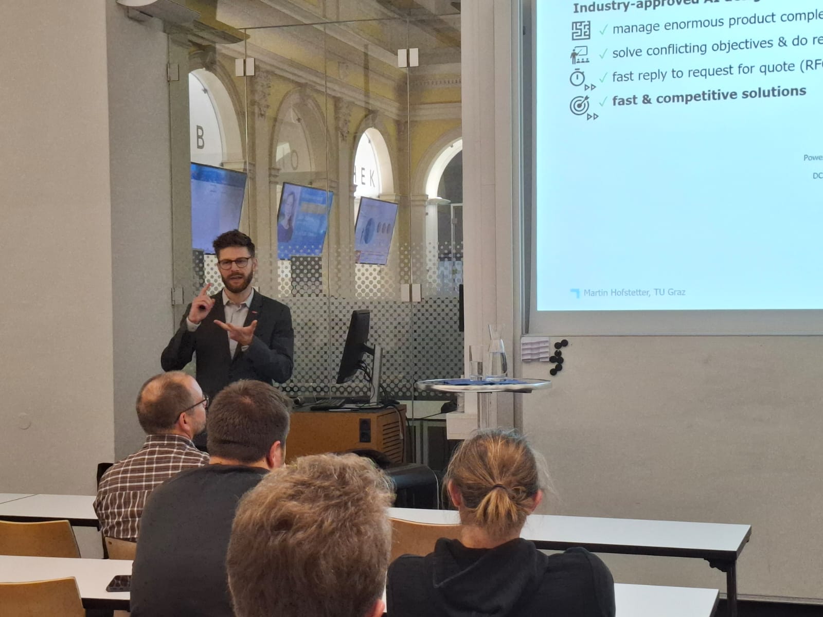 Successful Start to The Mechxchange Lecture Series with Martin Hofstetter