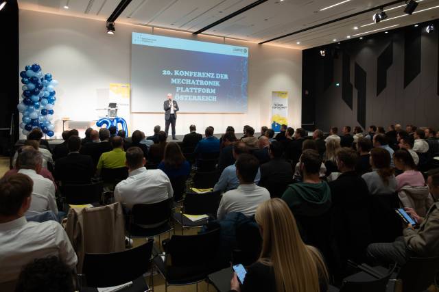 <p>Eröffnung der 20. Konferenz der Plattform Mechatronik ©FH Campus 02</p>