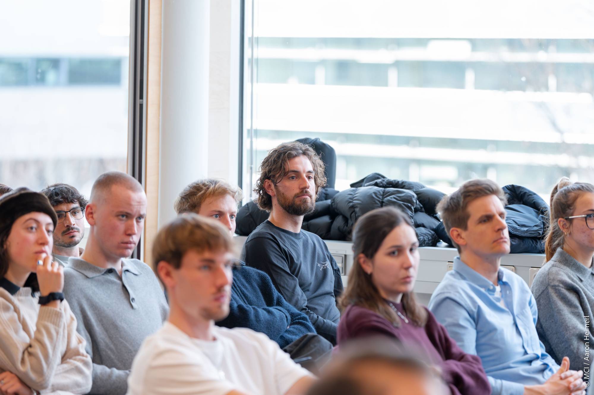 <p>The annual symposium marks the kickoff for fourth-semester students in the bachelor’s program in Social, Health & Public Management. ©MCI/Aaron Heimerl</p>