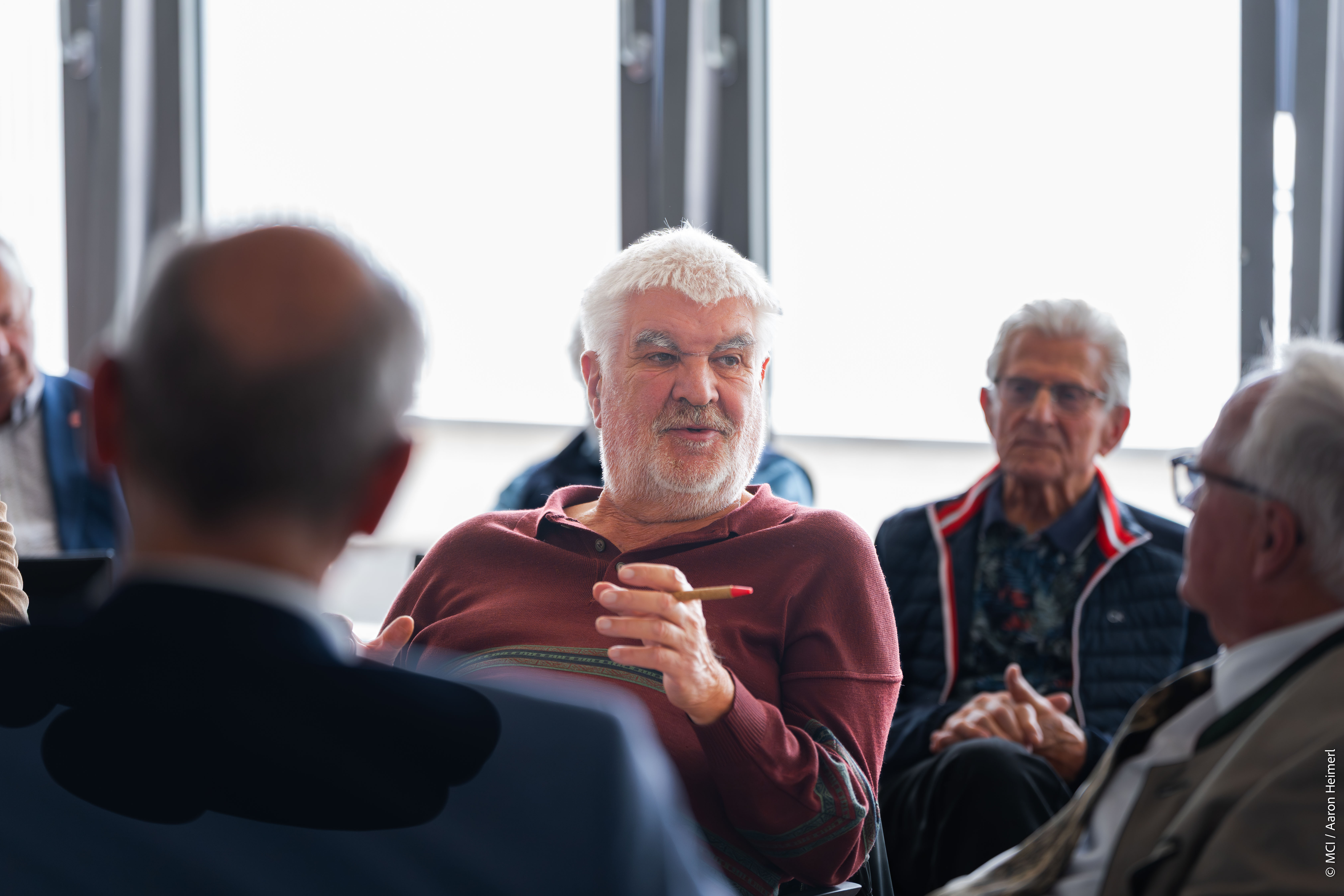 <p>Lothar Müller,&nbsp;theologian and former Member of the Austrian National Council ©MCI/Aaron Heimerl</p>