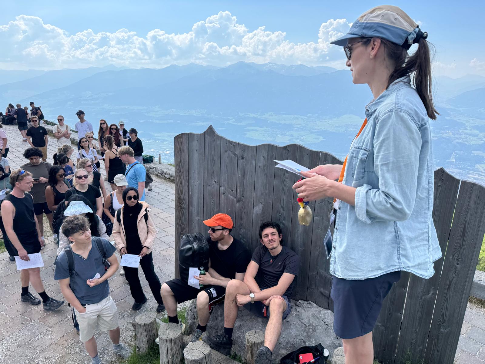 <p>Eu-HEM Summer School Thesis Hike auf der Seegrube ©MCI/Siegfried Walch</p>
