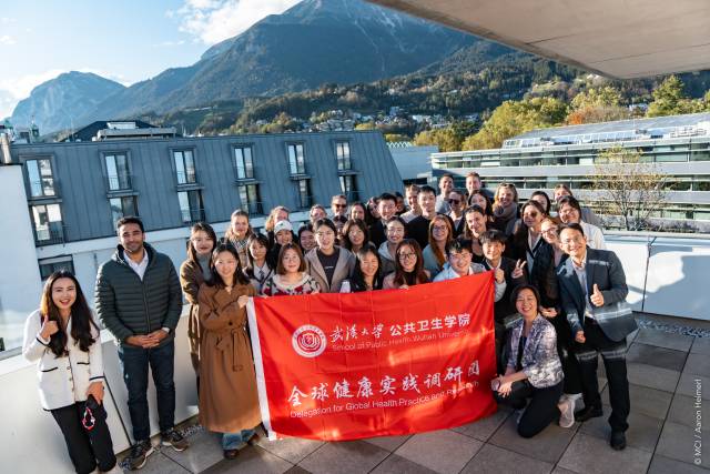 Delegation der Wuhan University zu Besuch am MCI
