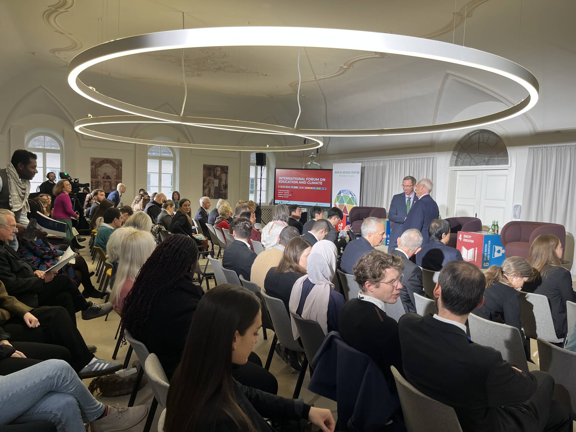 <p>At the International Forum on Education & Climate ©MCI</p>