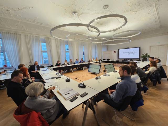 <p>Discussions and feedback after each student presentation ©MCI</p>