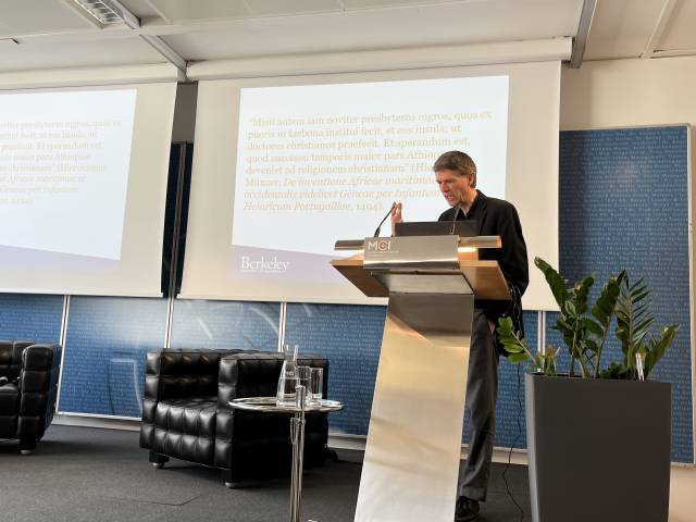 Jeroen Dewulf von der UC Berkeley am MCI 