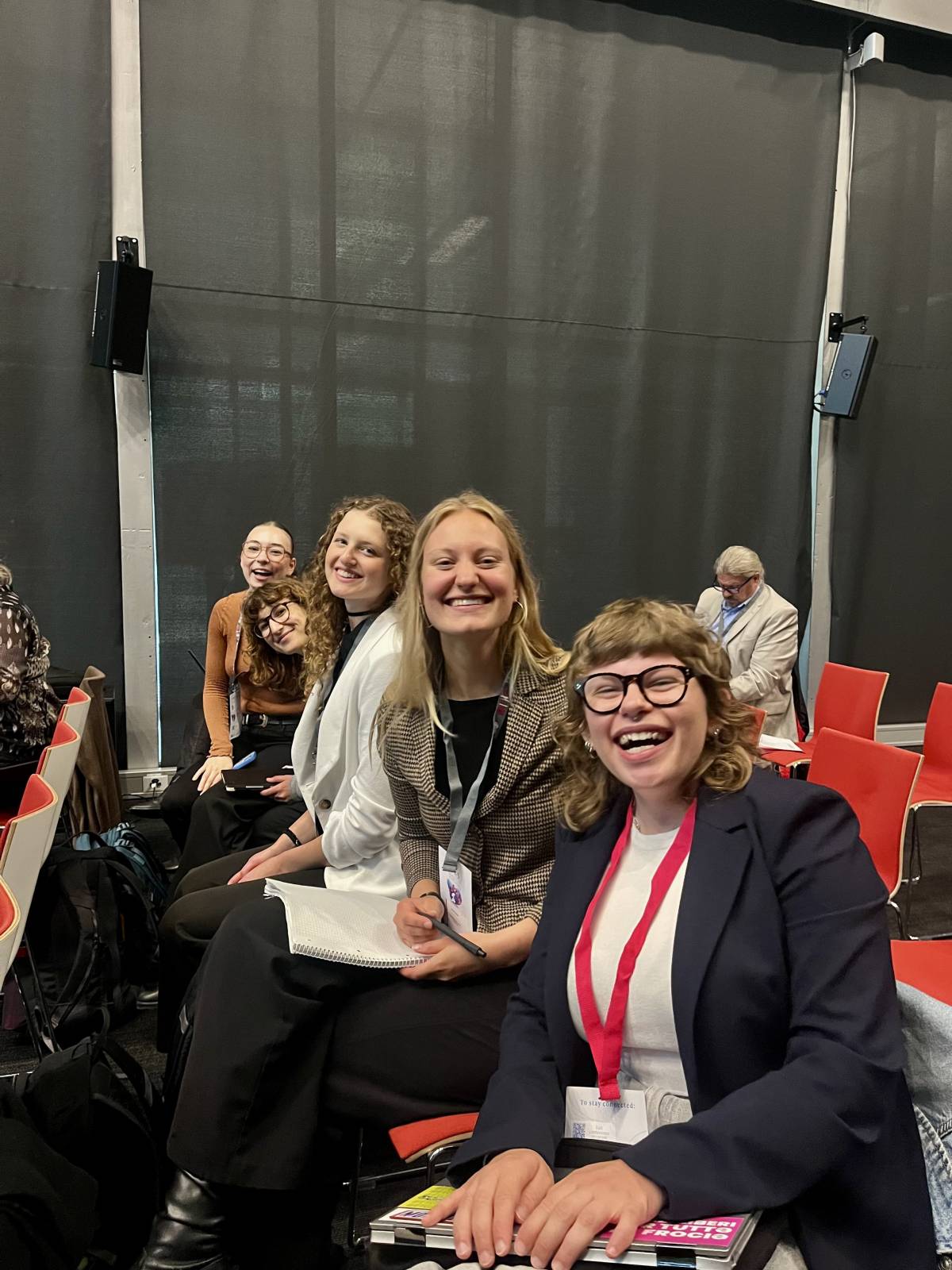 <p>Eu-HEM students at the conference ©Gaie Re Garbagnati</p>