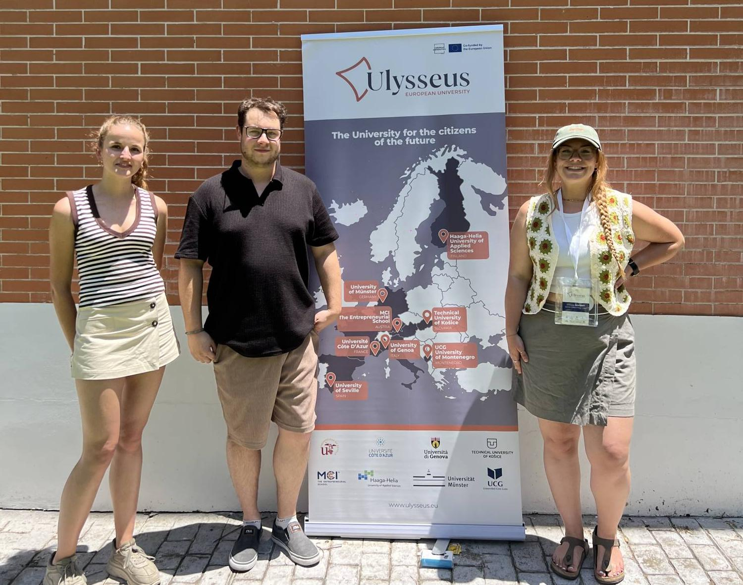 Masterstudierende beim Entre Camp 2025 in Sevilla