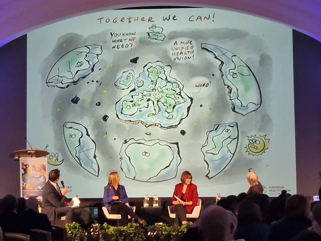 <p>Podiumsdiskussion am European Health Forum Gastein 2025 © MCI/Siegfried Walch</p>