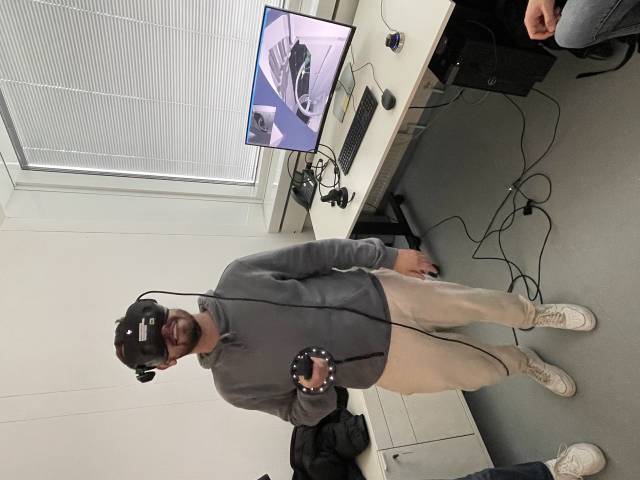 <p>The students were also able to explore various project simulations in the TIM area. ©UIBK-Schneiderbauer</p>