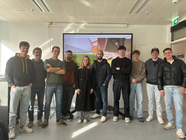 <p>Der Studiengang dankt für die jährliche Einladung unserer Erstsemestrigen und blickt weiteren Projekten zum smarten Baumanagement mit Freude entgegen! © Markus Gantner & Felix Gostner</p>