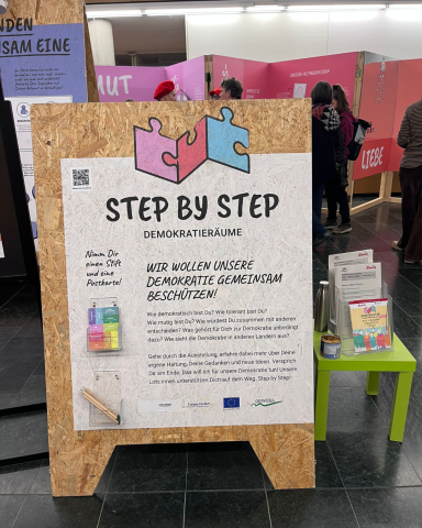 <p>Eindrücke des Projekts „Demokratie erlebbar machen“ ©MCI/Soziale Arbeit</p>