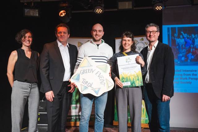 Green-Event-Auszeichnung für Department Soziale Arbeit