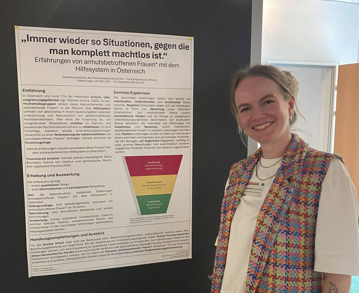 MCI Student Presents Research at Poverty Conference