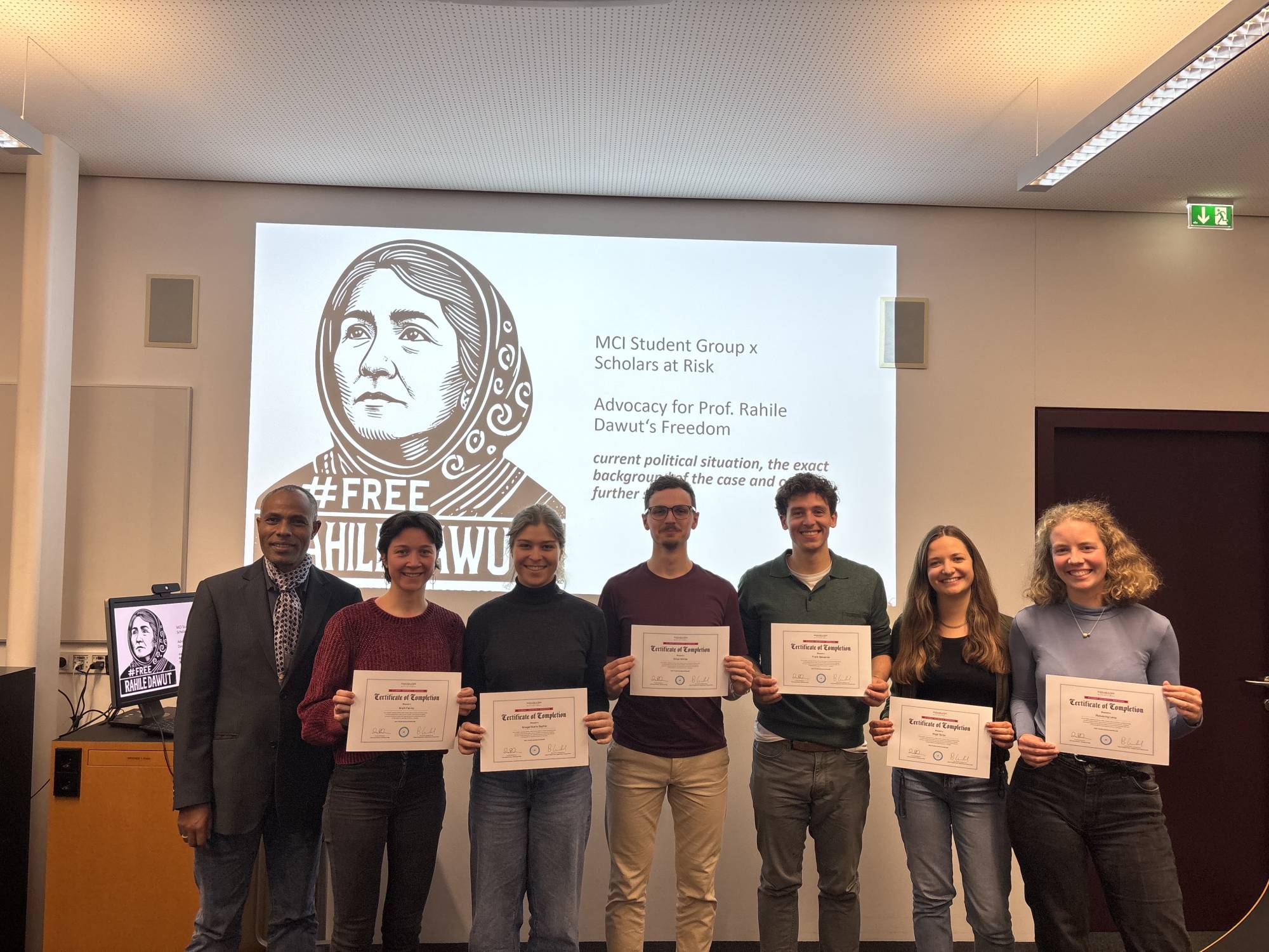 <p>Drittes Student Advocacy Seminar am MCI © MCI/Department Soziale Arbeit</p>
