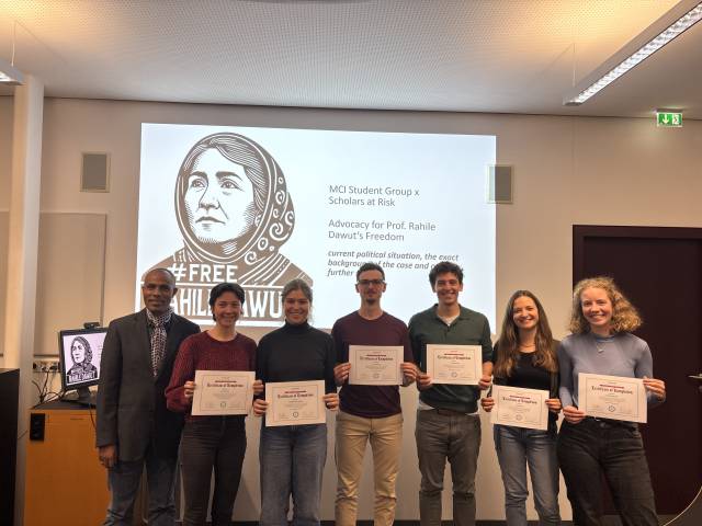 <p>Drittes Student Advocacy Seminar am MCI © MCI/Department Soziale Arbeit</p>