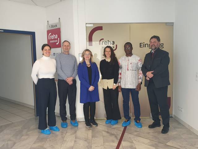 RehaKineTrain: Besuch aus Burkina Faso