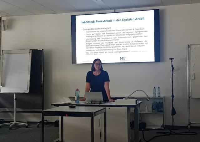 <p>25th International Migration Conference, Katharina Flunger-Lang © MCI/Department of Social Work</p>