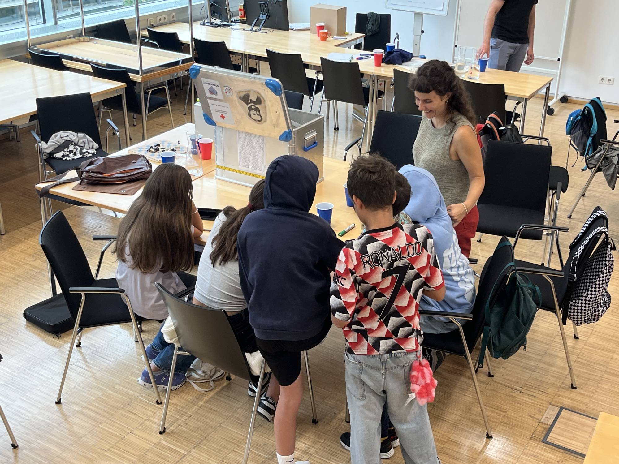 <p>Impressions from the Children's Summer University 2025 at MCI © MCI/Department of Social Work</p>