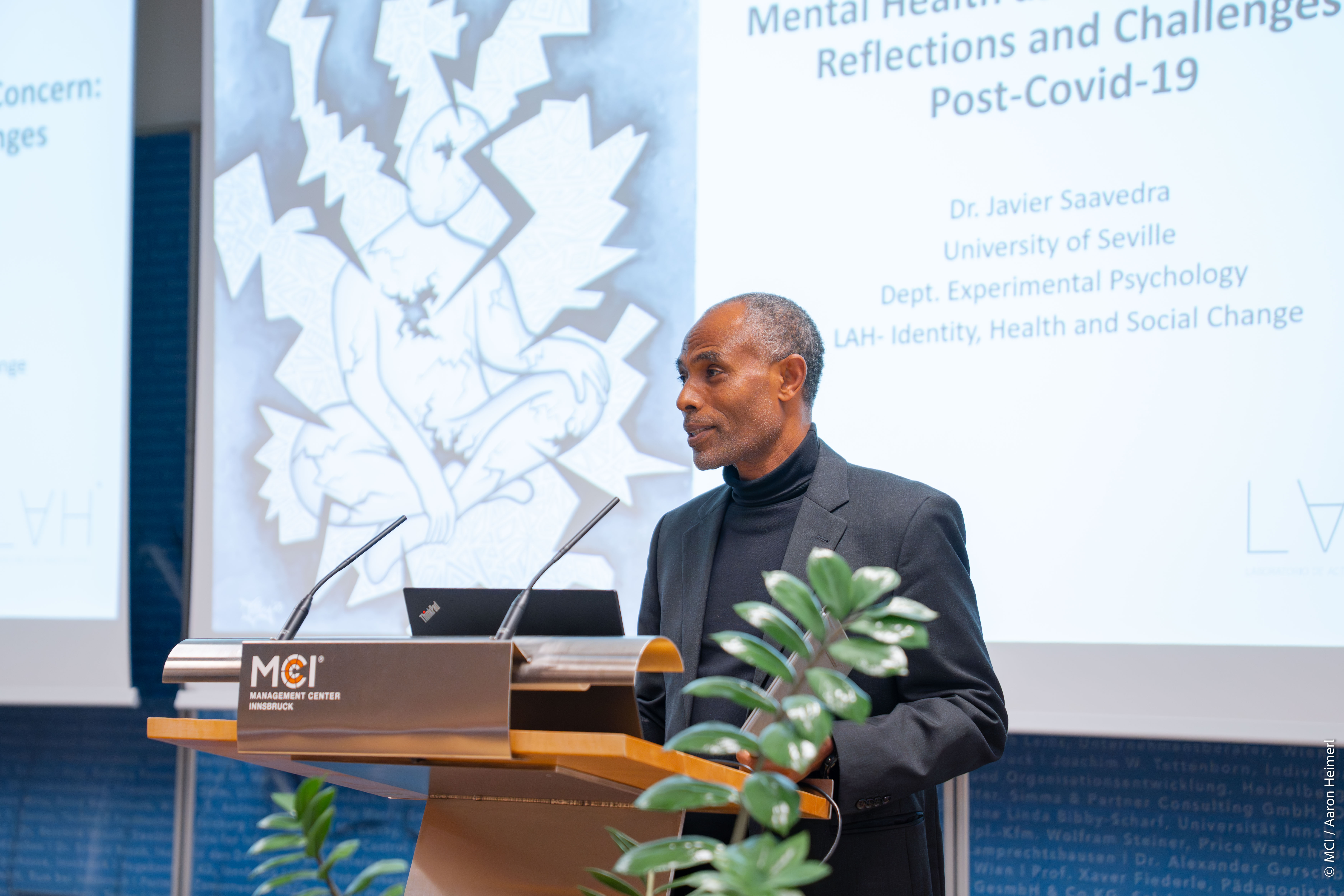 <p>Impressions from the guest lecture with Prof. Dr. Francisco Javier Saavedra Macías ©MCI/Aaron Heimerl</p>