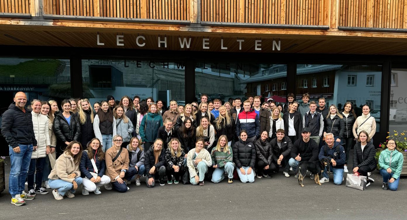 <p>The students at the Lechwelten ©MCI</p>