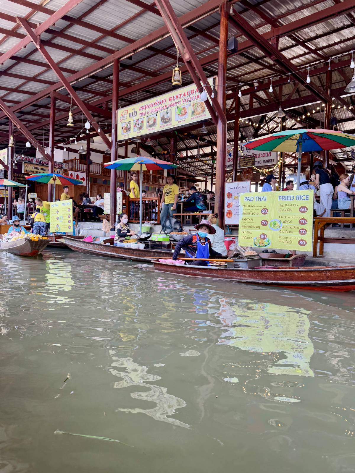 <p>Ein Besuch beim „Floating Market“ ©Stumbeck</p>