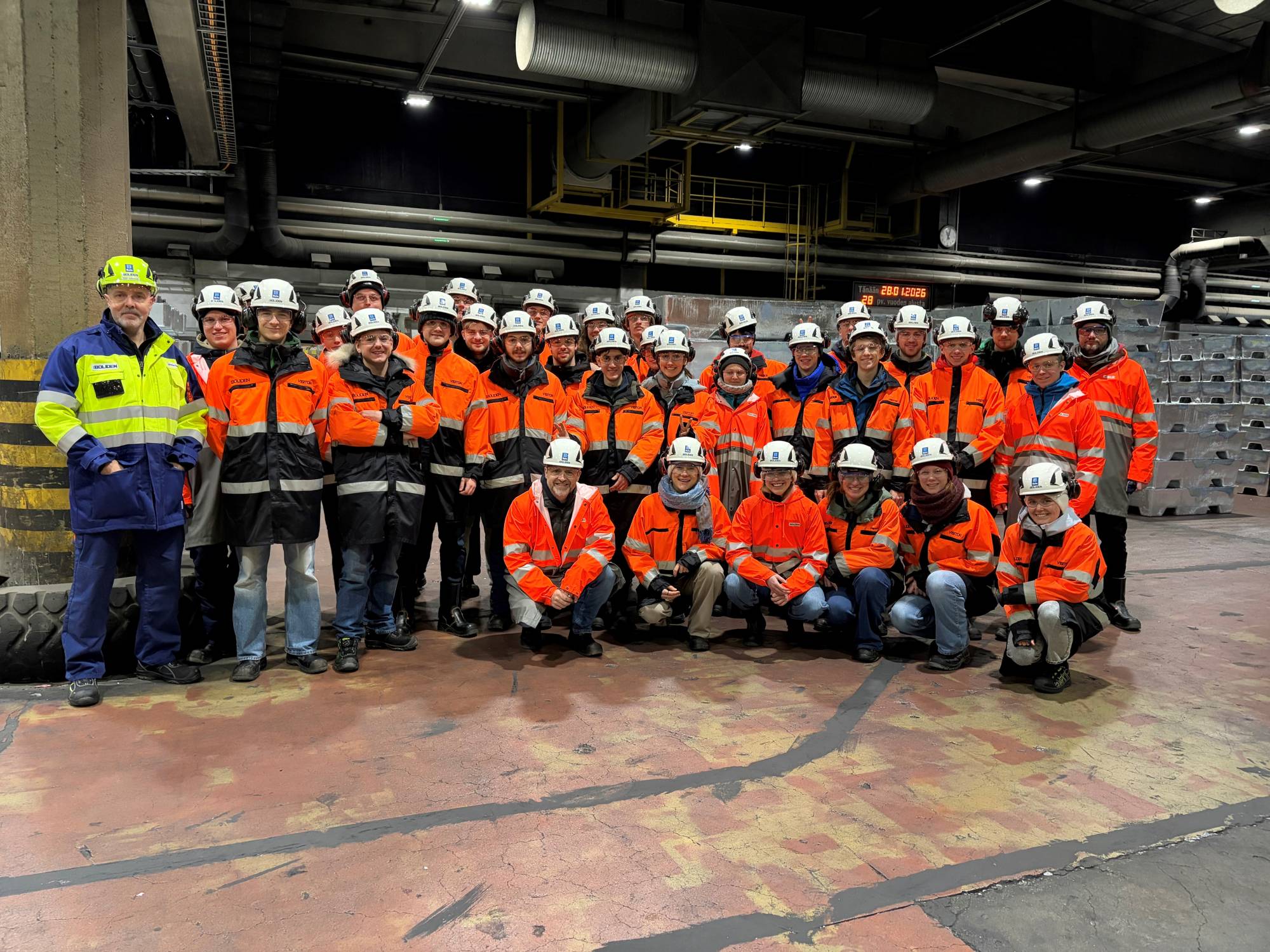 <p>Führung durch das Unternehmen Boliden ©MCI/Forer</p>