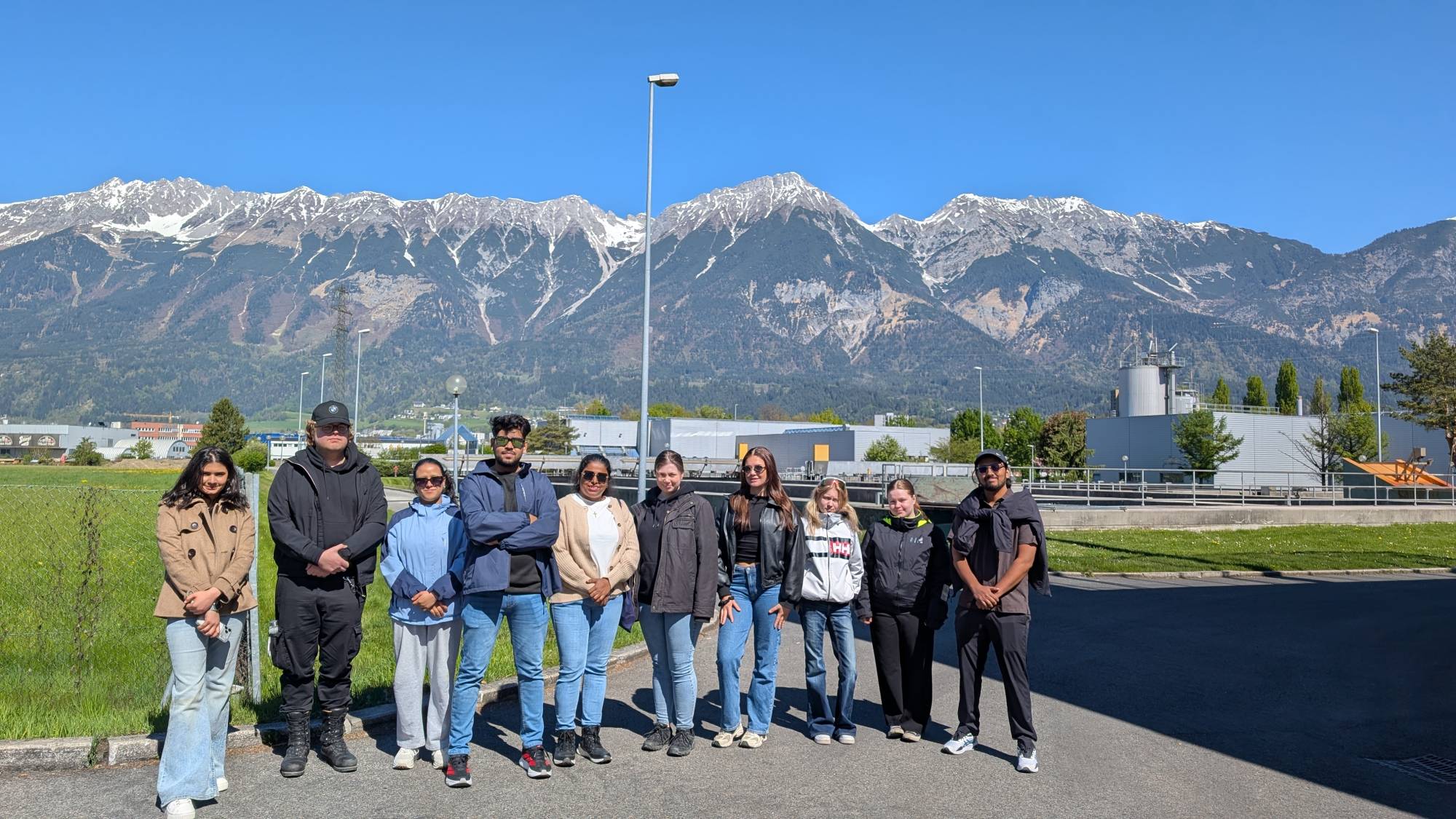 <p>Exkursion Biomassevergasungsanlage und Klärwerk ©MCI/Forer</p>