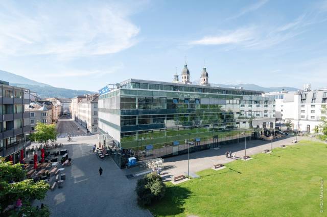 <p>Welcome: Study start at the Department Business & Management © MCI/Marc Scherr</p>